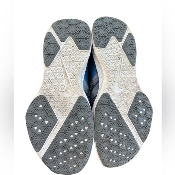 Nike Men's Zoom Train Incredibly Fast Cross Trainer Blue/Grey Running Shoes - 10 - Picture 9 of 11